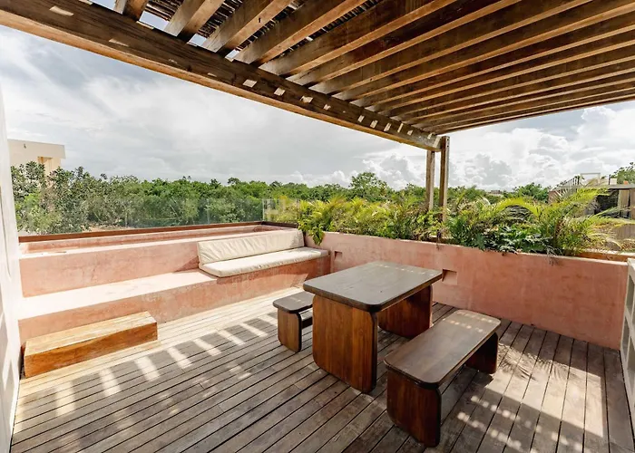 Villa Modern 3br With 2 Pools & Rooftop Lounge Tulum